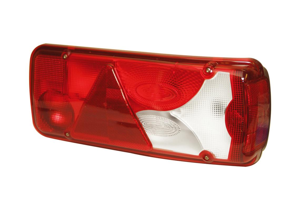 Rear lamp Right, License plate, additional conns, AMP 1.5 rear conn